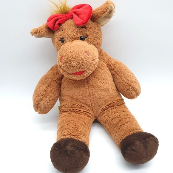 Build A Bear Stuffed Christmas Moose Plush Toy Sanitized Collectable Holiday - Picture 10 of 11